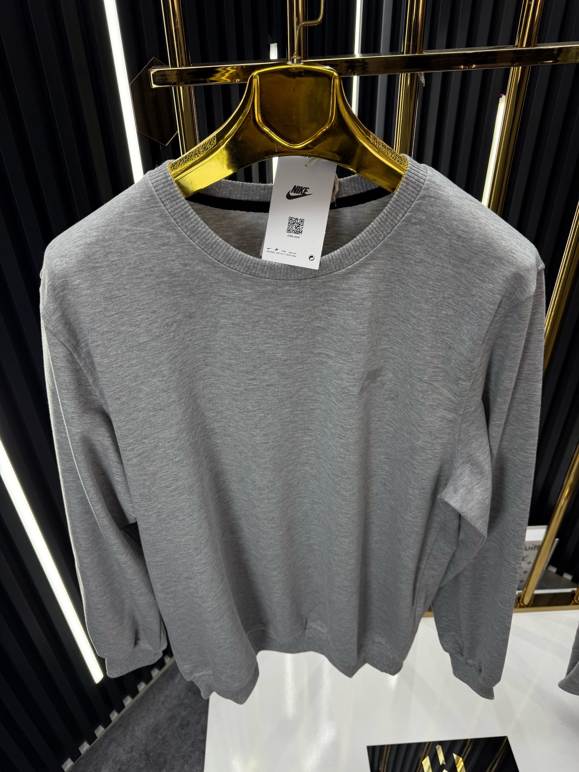 NK Sweat Takım /A.Gri - Battal Beden