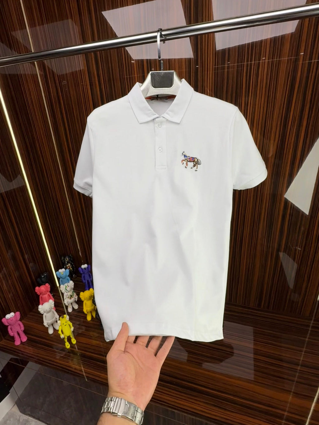 HRMS Polo Yaka Tshirt /Beyaz