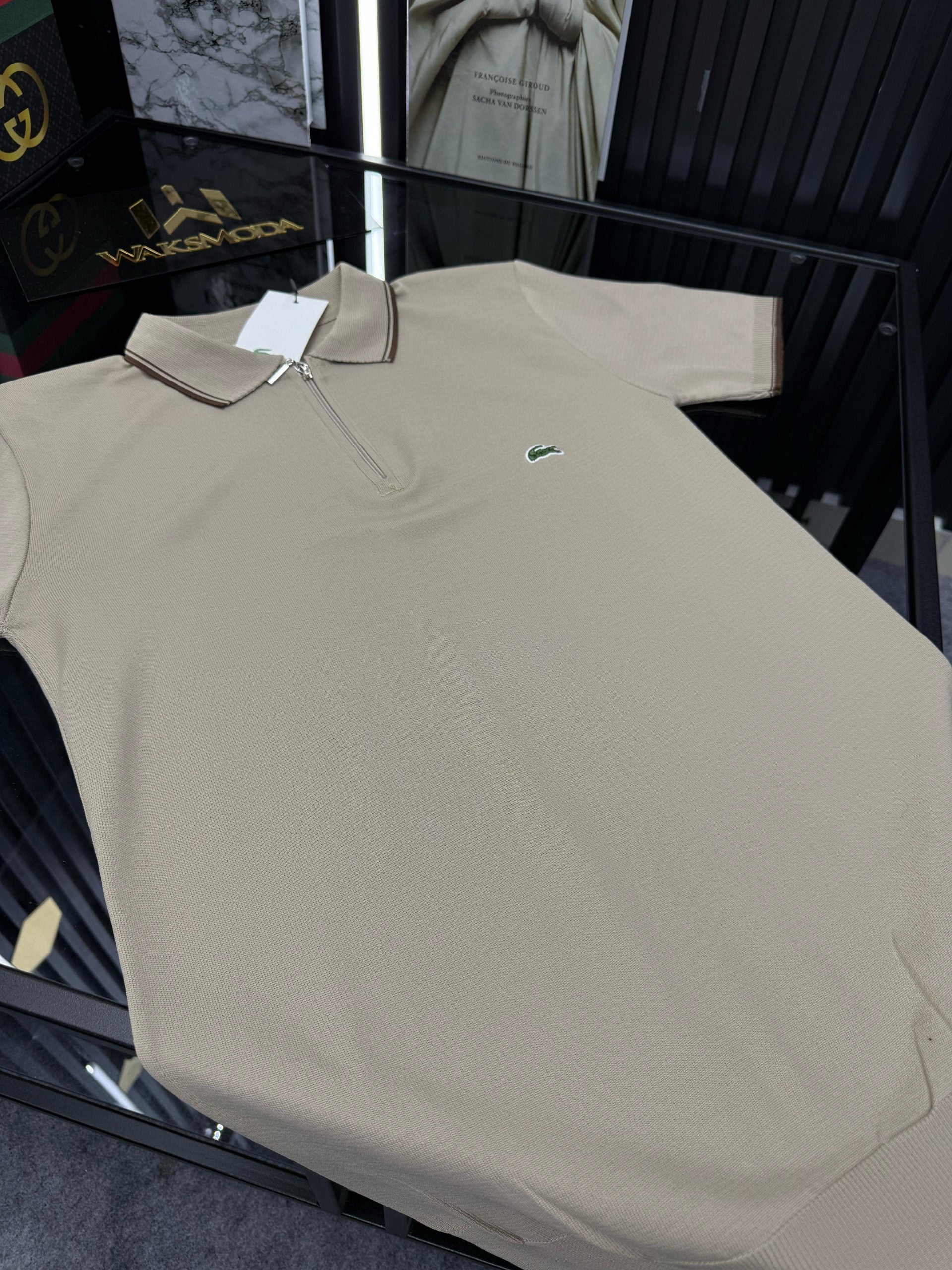 LCST Polo Yaka Örme Triko Tshirt