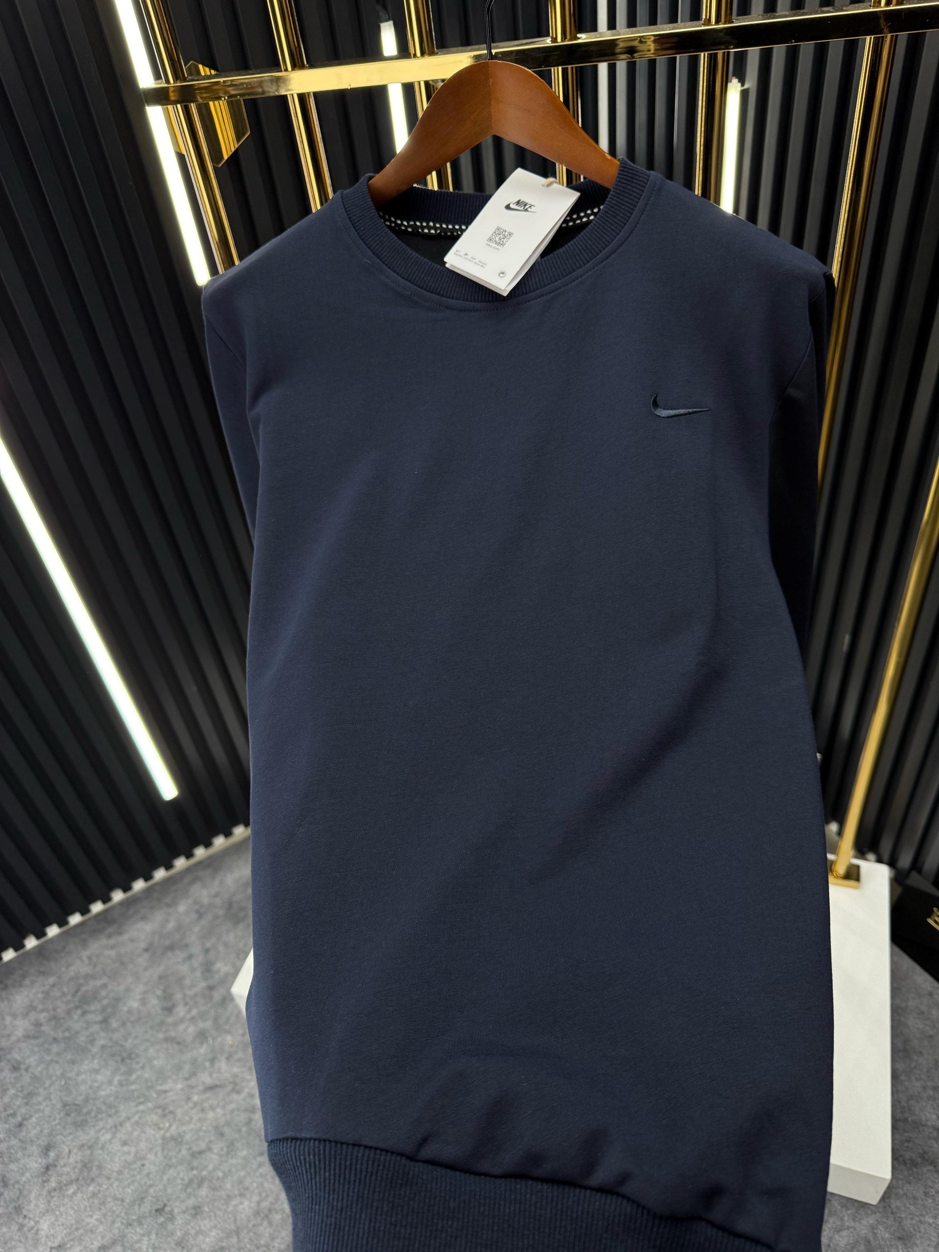 NK Sweat /Lacivert - Battal Beden