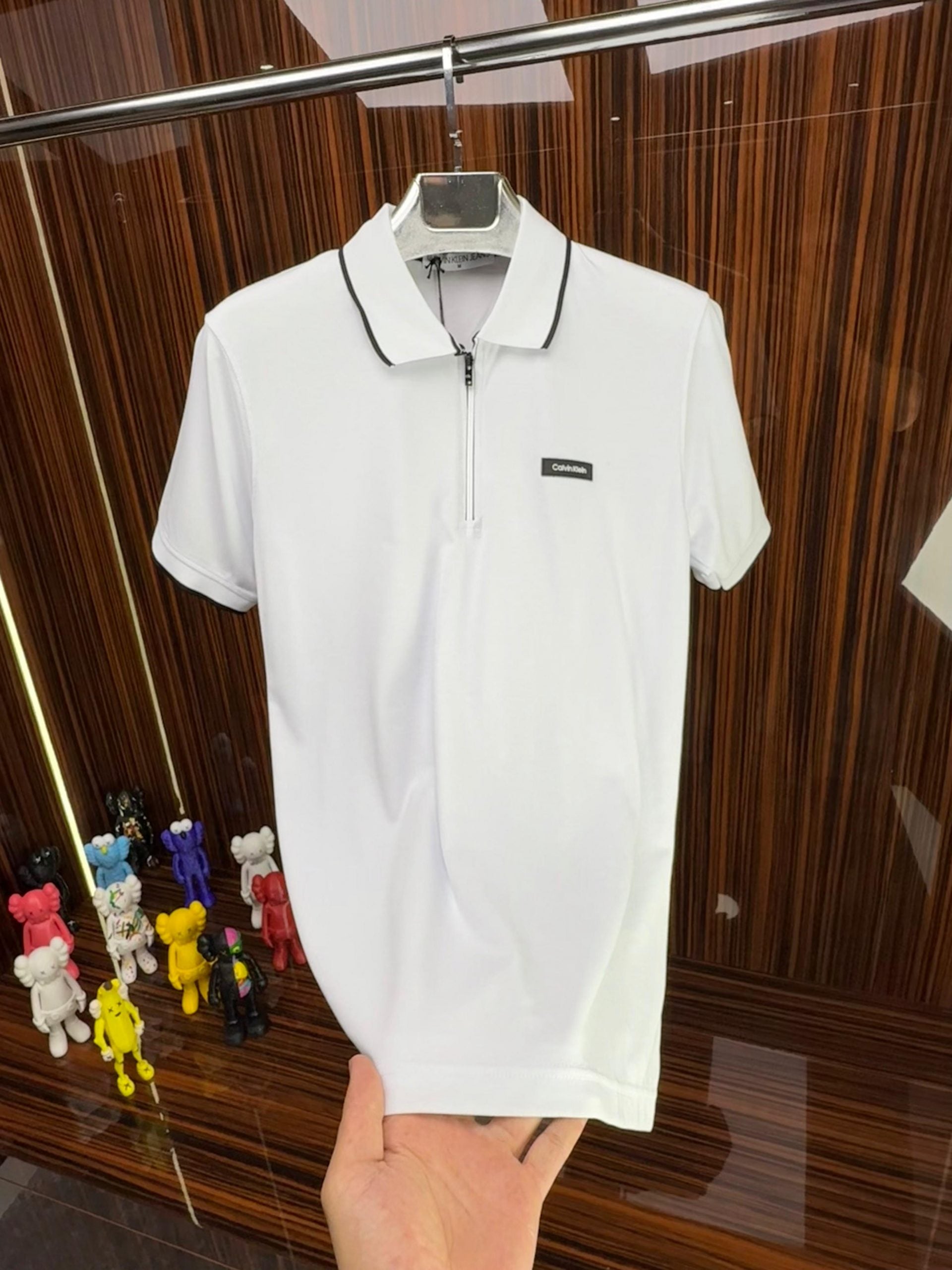 CK Polo Yaka Tshirt /Beyaz