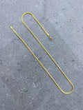 gold italyan çelik kolye