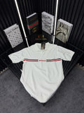BSS Polo Yaka Örme Triko Tshirt /Beyaz
