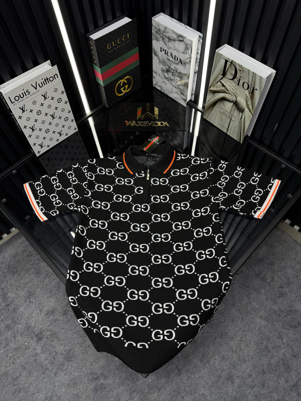 GCC Örme Triko Polo Yaka Tshirt
