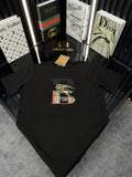 BRBRY Bisiklet Yaka Tshirt /Siyah BB