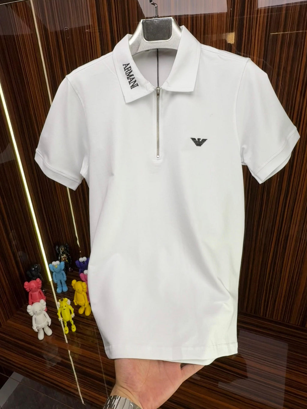 ARMN Polo Yaka Tshirt /Beyaz