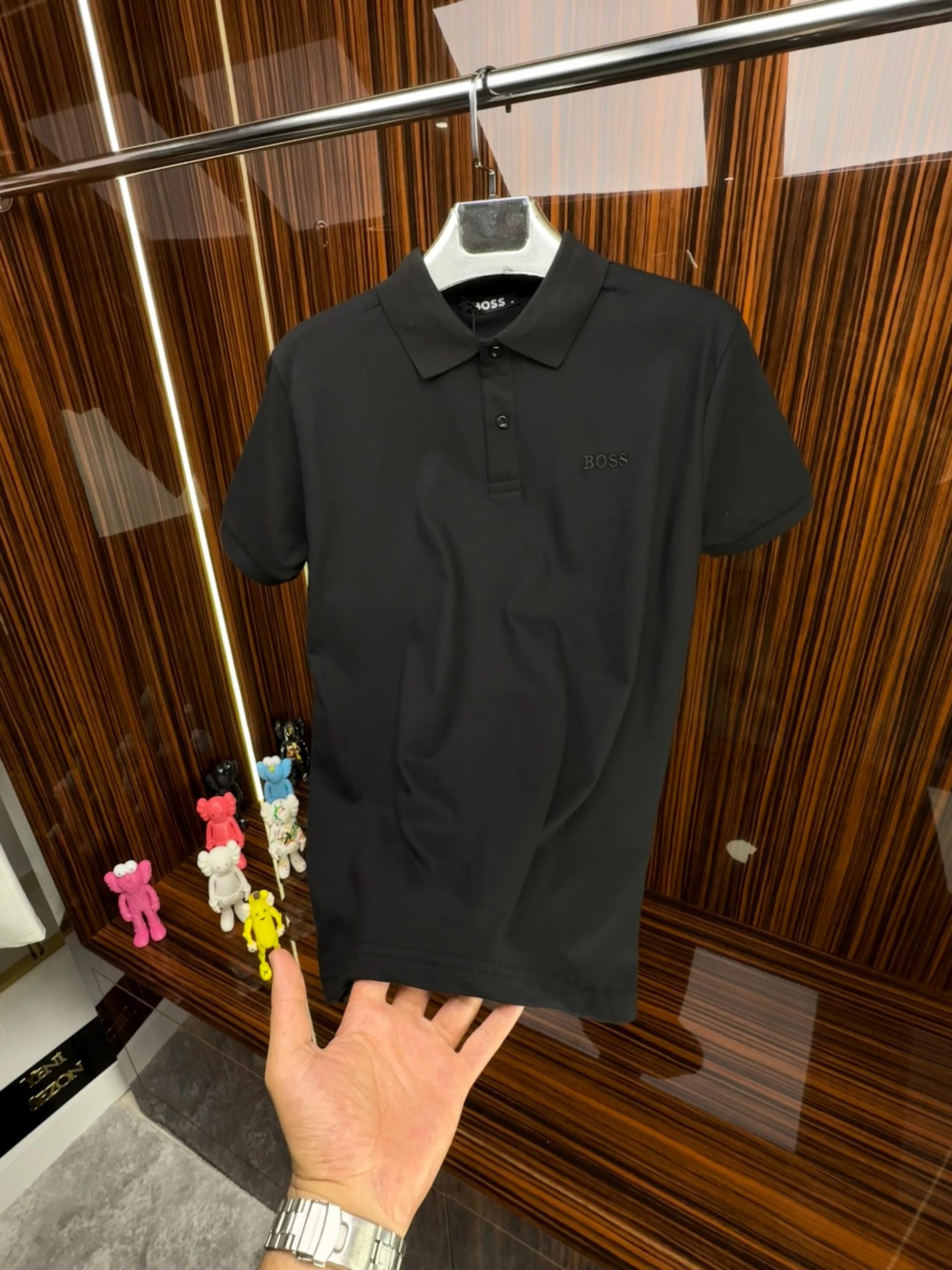 BS Polo Yaka Tshirt /Siyah