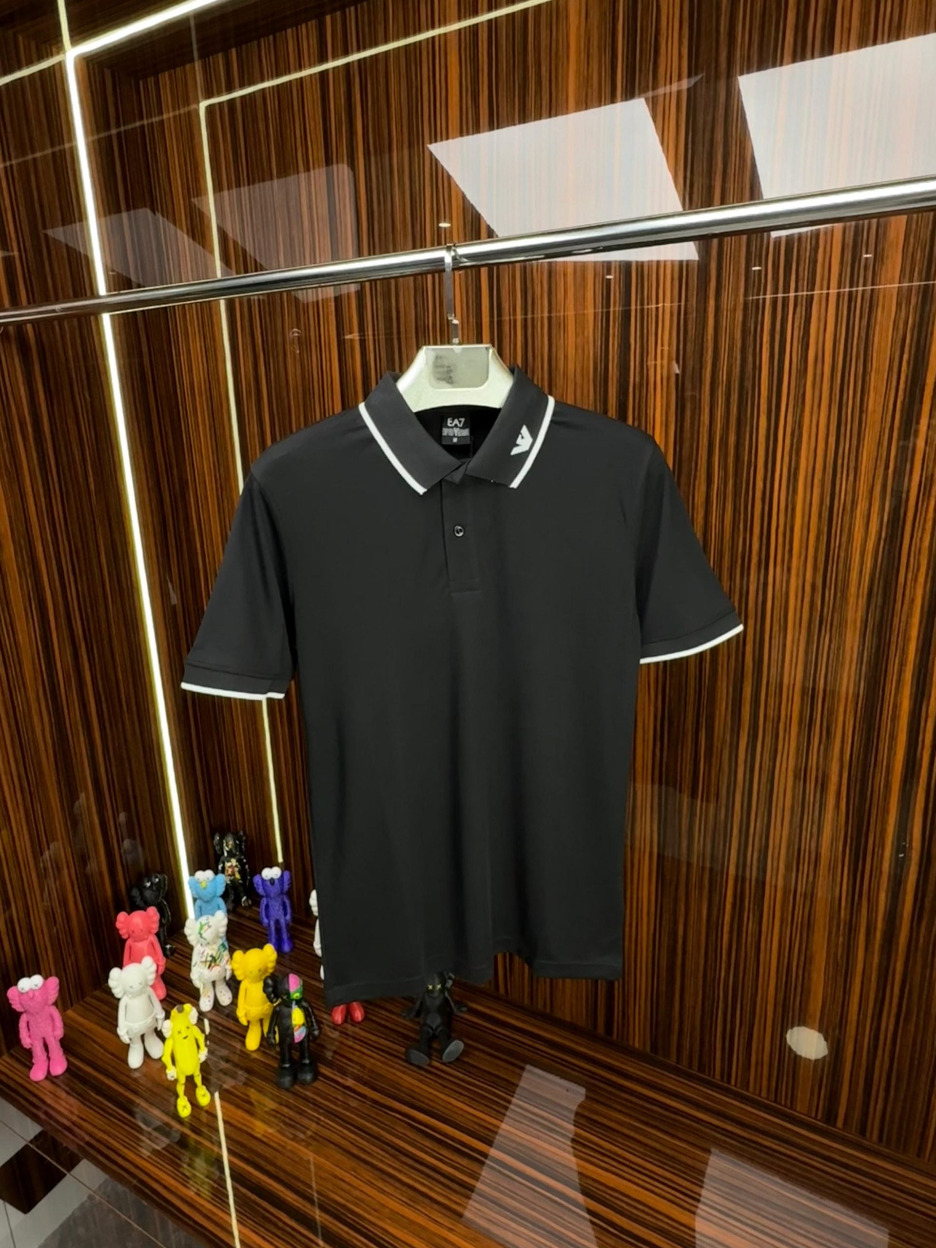 EA7 Polo Yaka Tshirt /Siyah