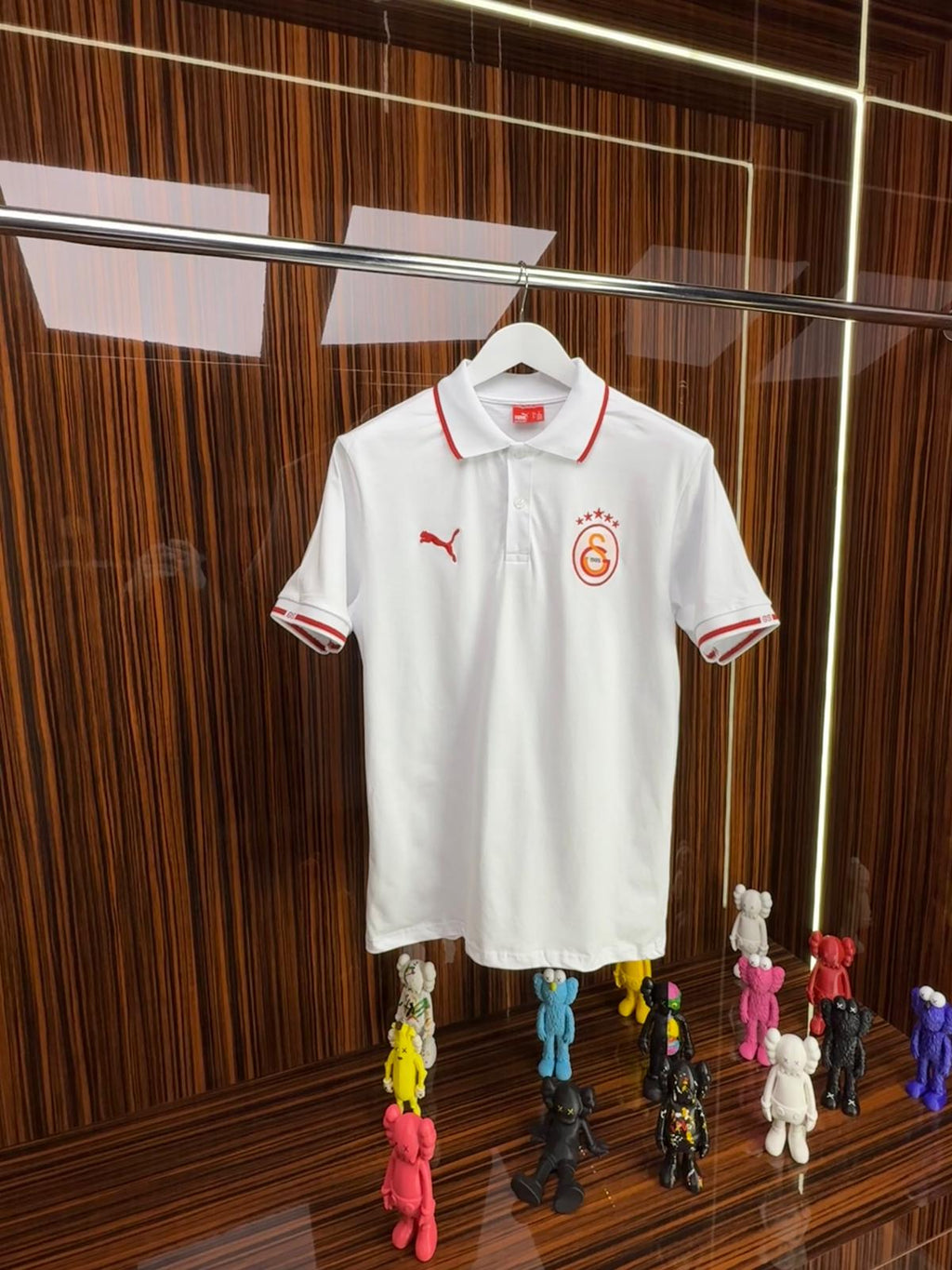 G-S Polo Yaka Tişört /Beyaz