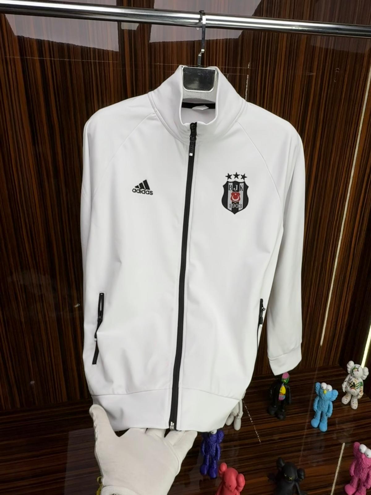 BJK Tek Üst Eşofman -Beyaz