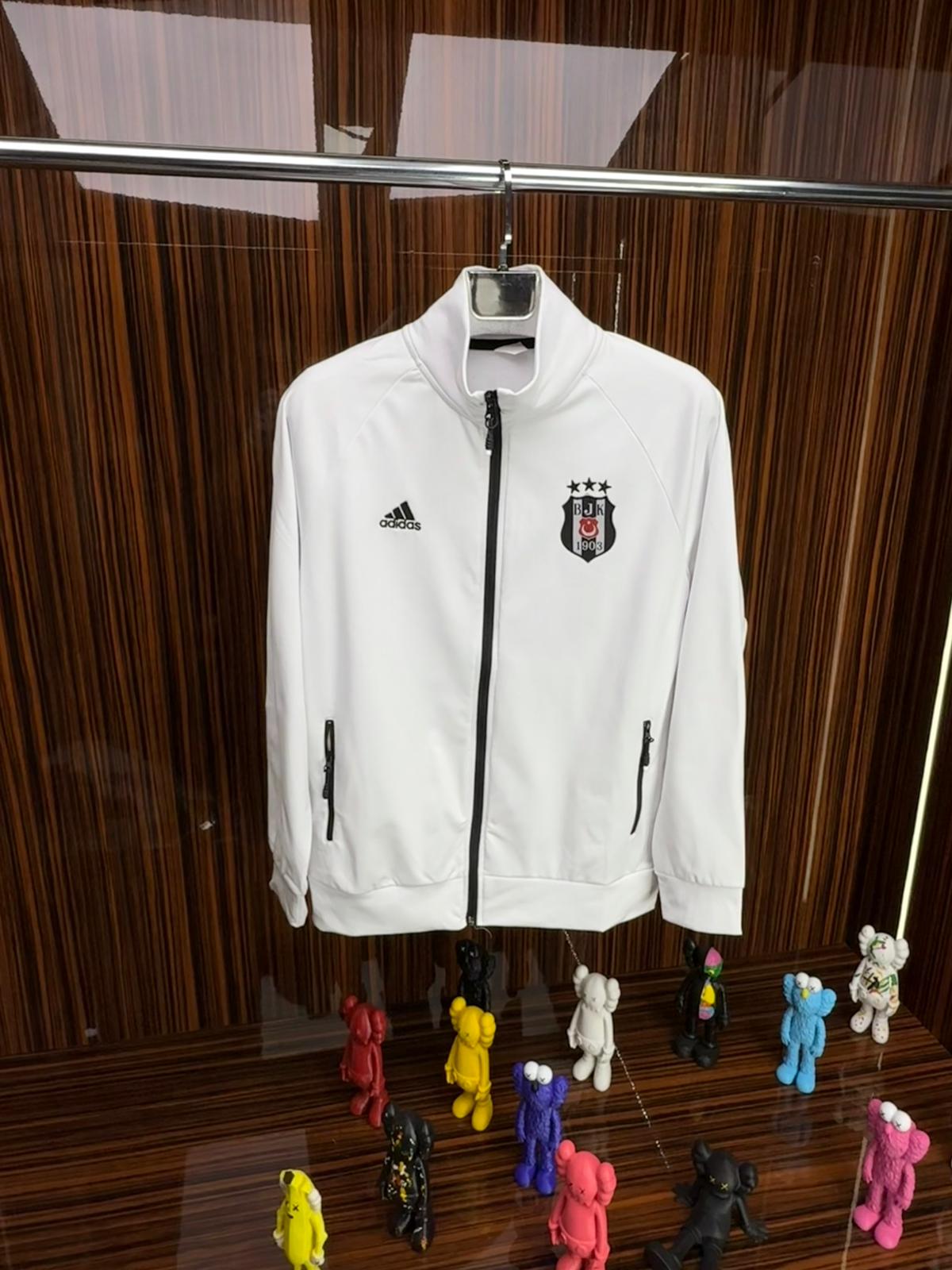 BJK Tek Üst Eşofman -Beyaz