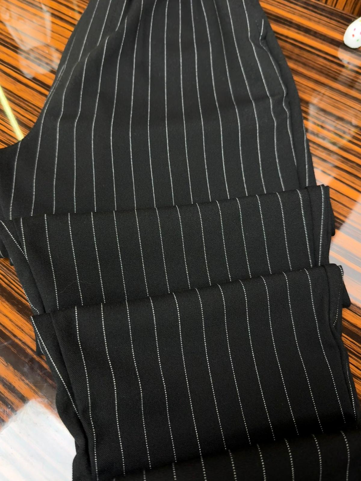 Jager Pantolon /Siyah Çizgili