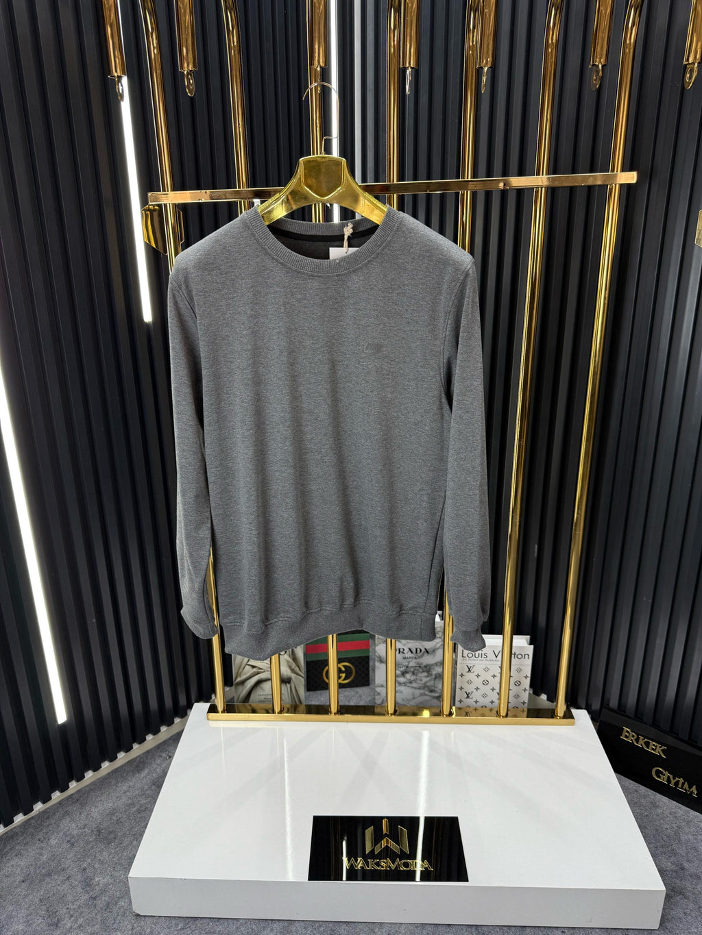 NK Sweat /K.Gri -Battal Beden