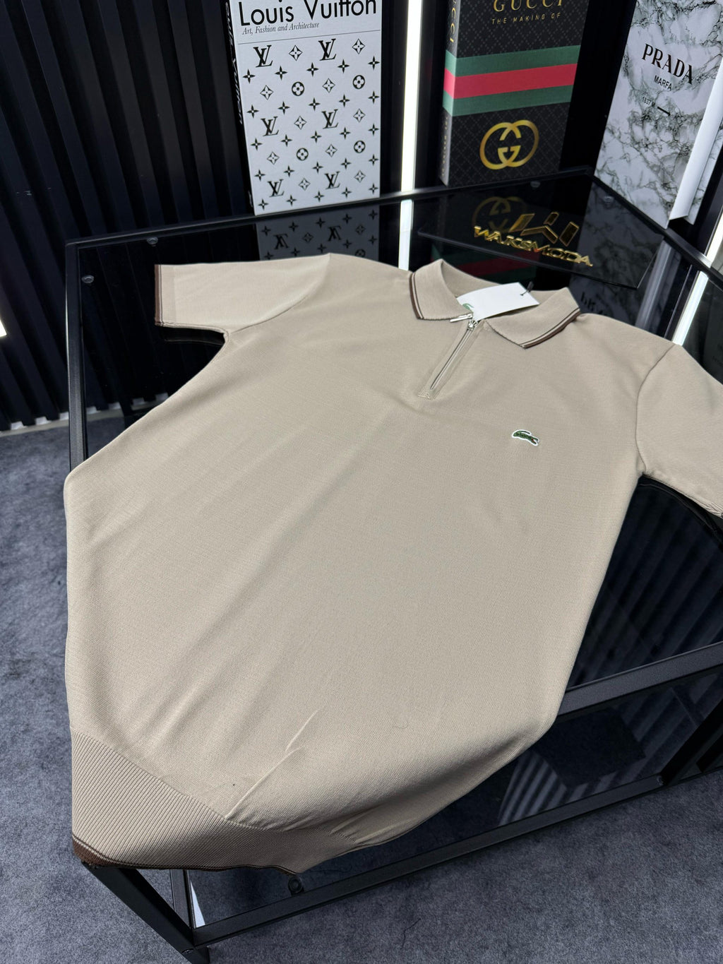 LCST Polo Yaka Örme Triko Tshirt