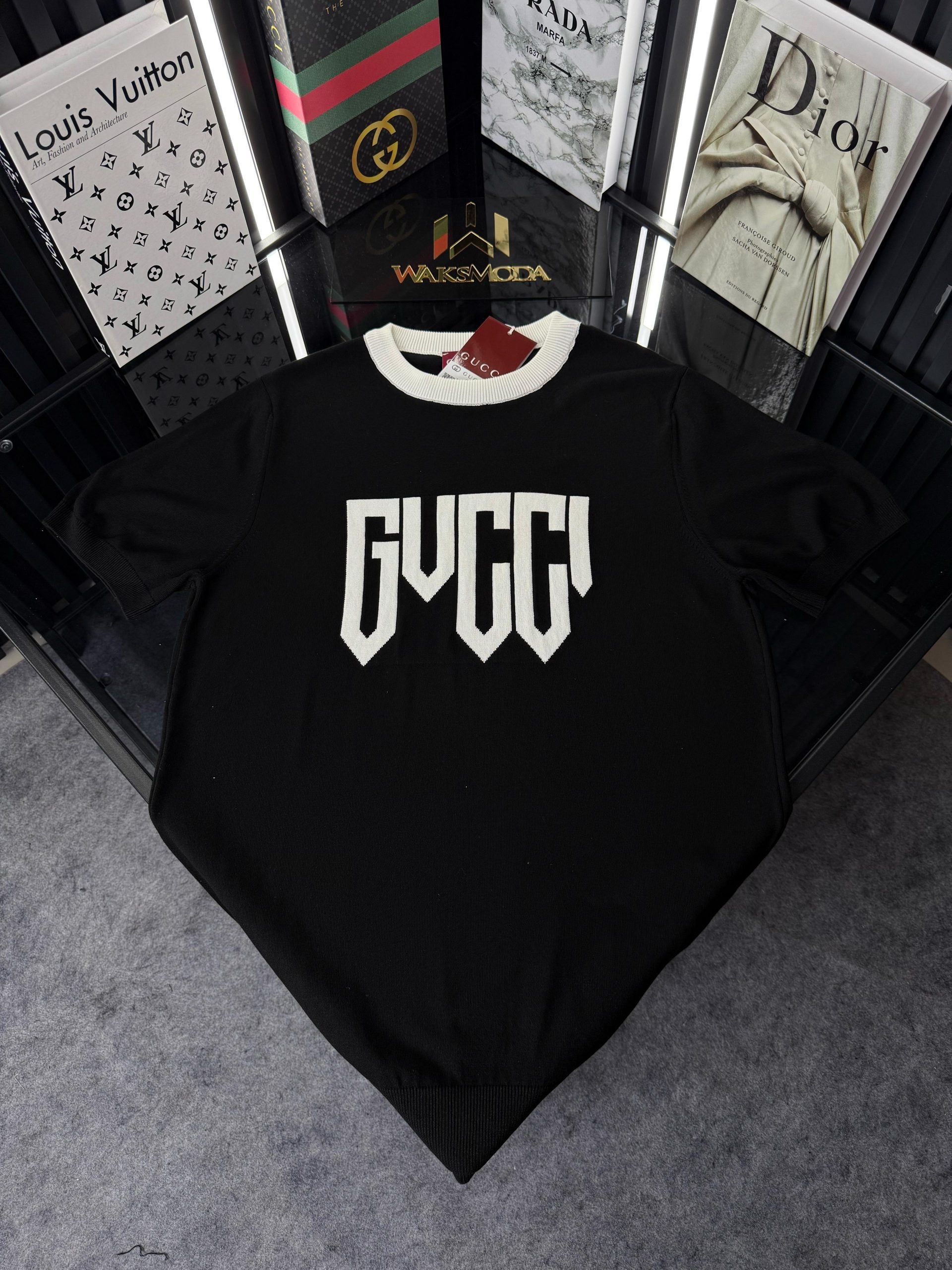 GCC Örme Triko Tshirt /Siyah